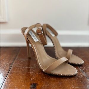 Steve Madden Brown Studded Heels